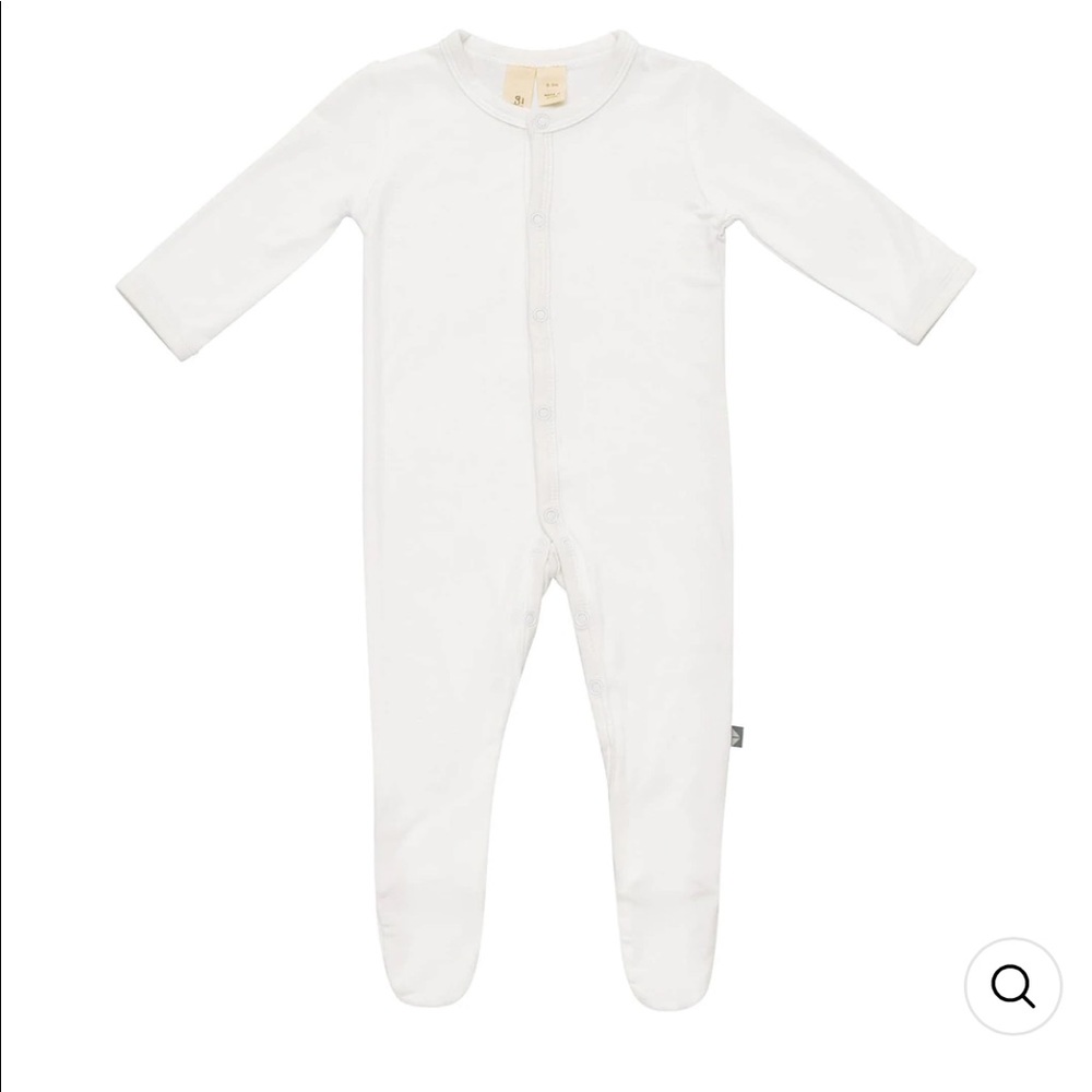 KYTE Baby Footie & Knotted Cap
